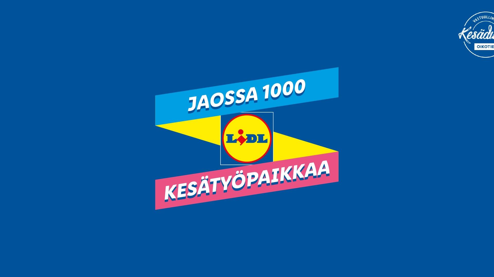 Jaossa 1000 kesätyöpaikkaa